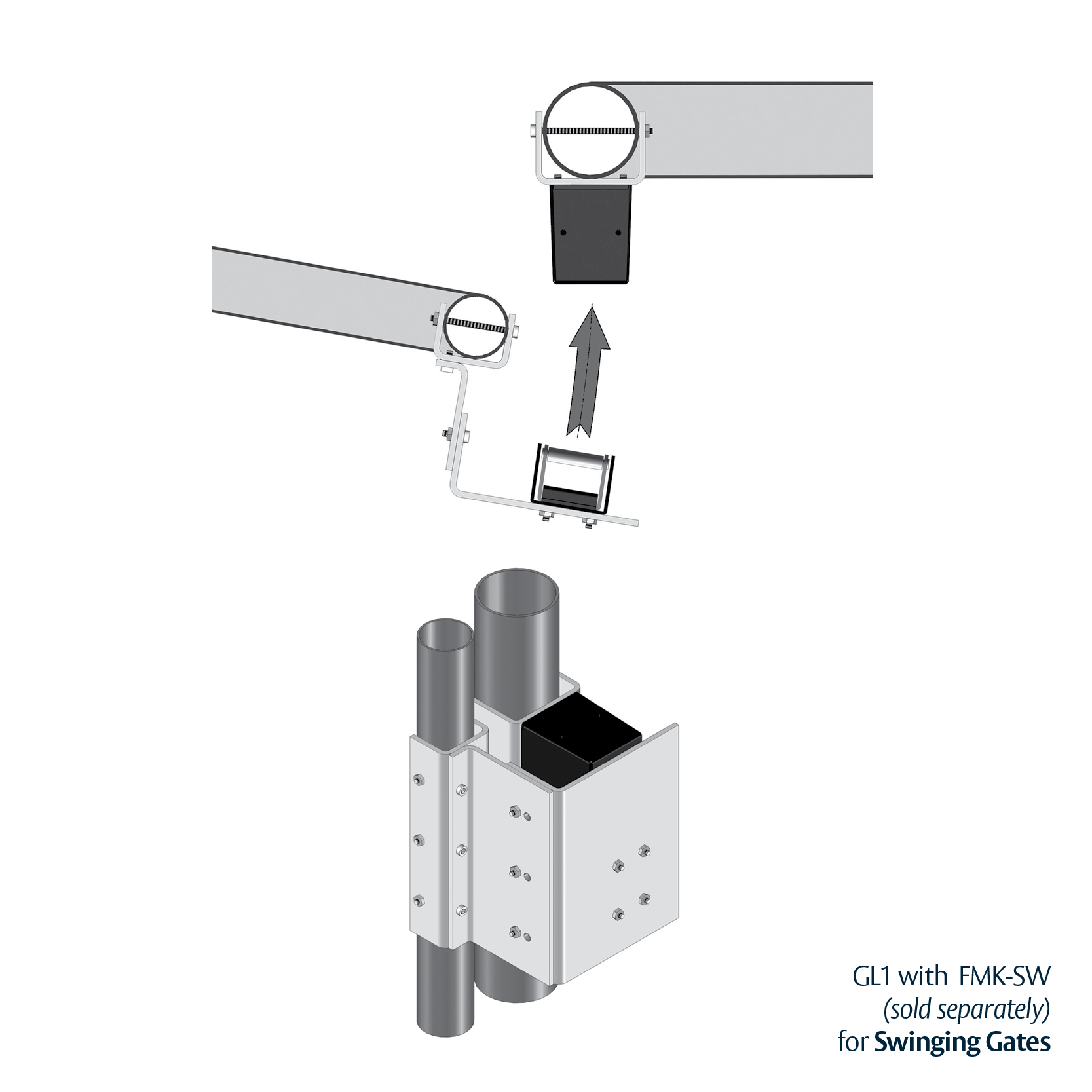 GL1 Electromechanical Gate Lock